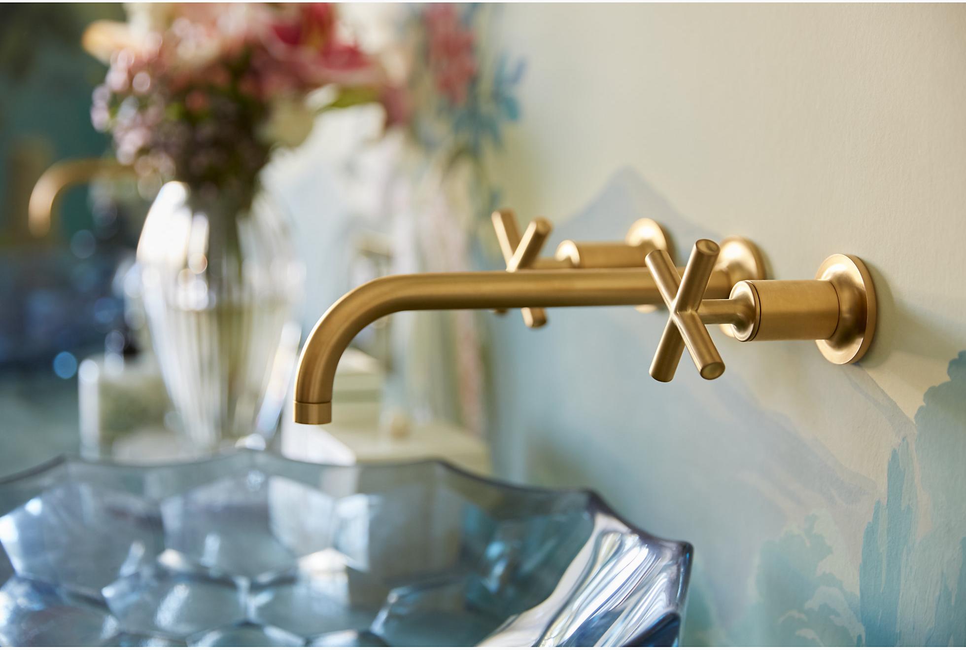 K-T14414-3-BL Подвесная раковина настенная прямоугольная Kohler  черная  - Вид №2