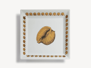 Квадратная фарфоровая тарелка