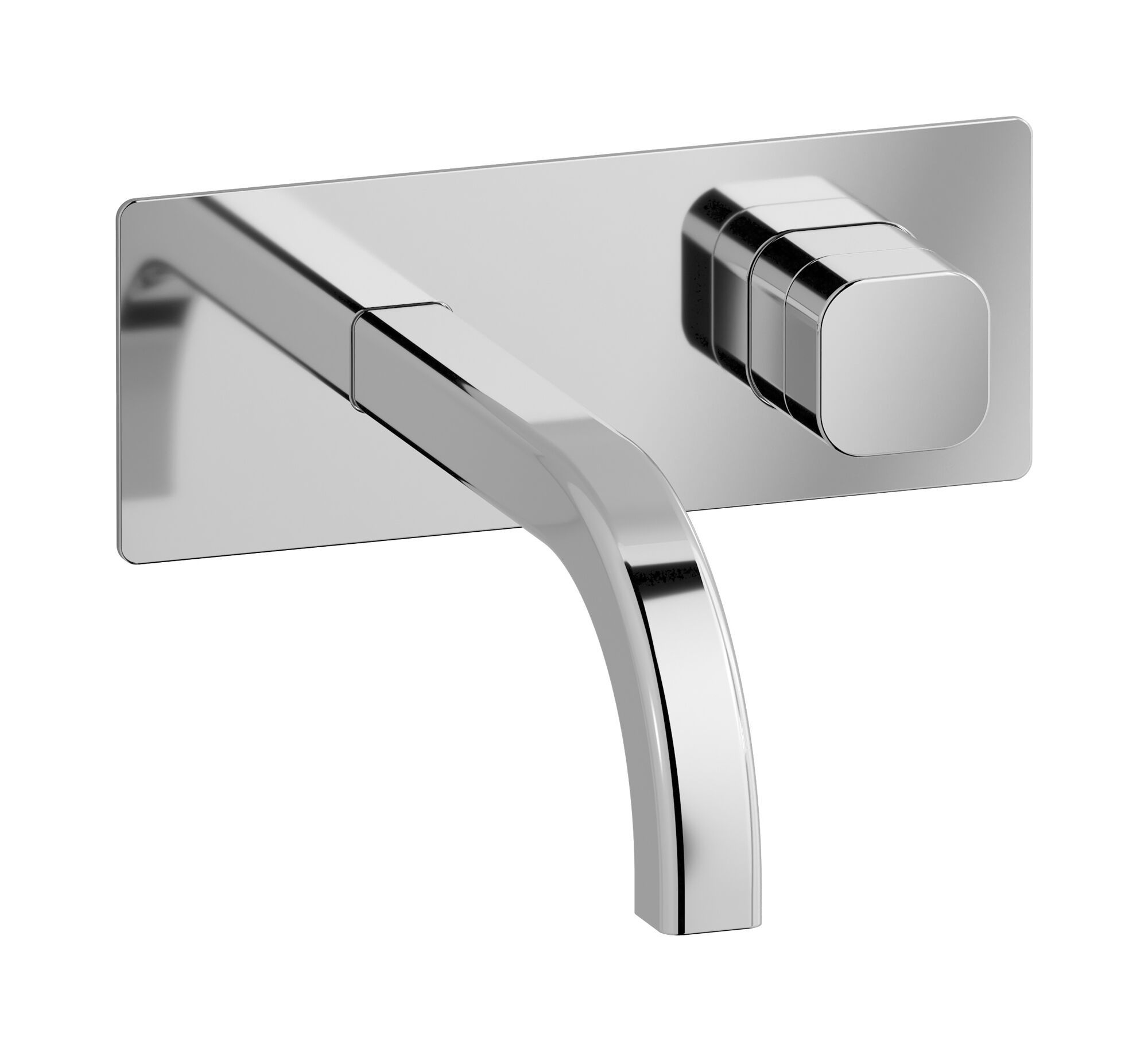 2 отверстия настенный однорычажный смеситель для раковины IB Elio ARCH-00041307 - Вид №1