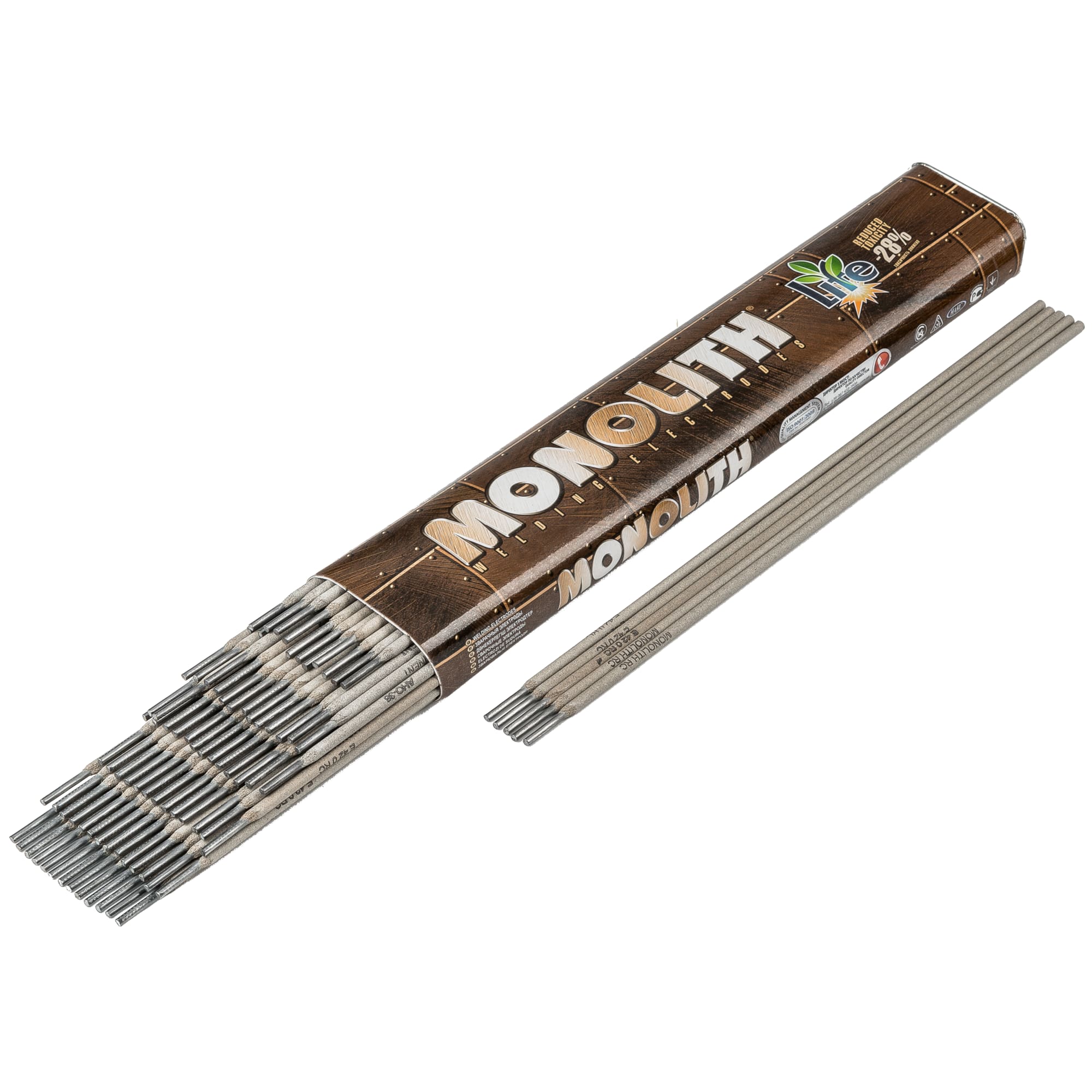 84838054 Электроды Монолит РЦ 3 мм 2.5 кг Santreyd  - Вид №1