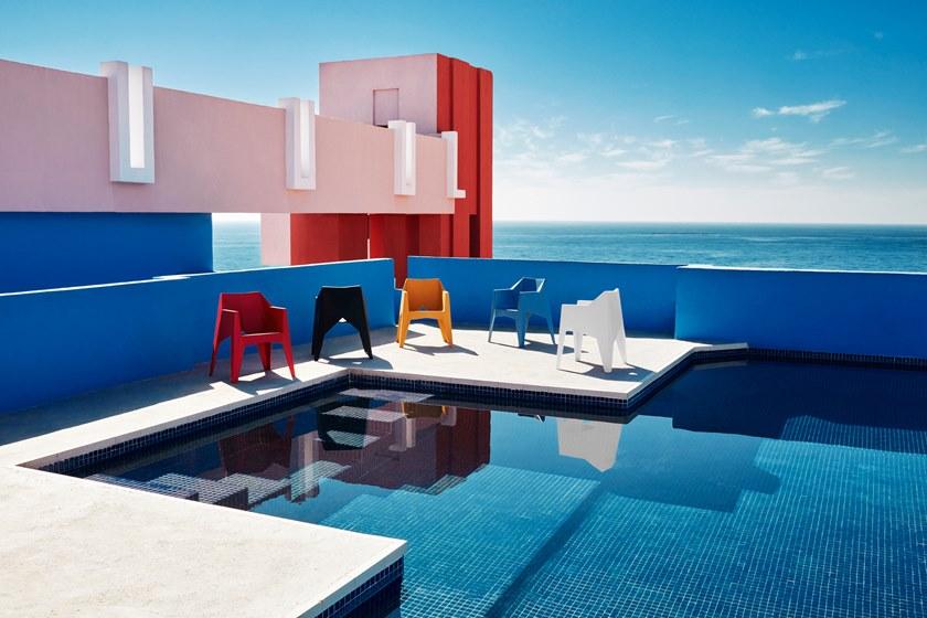 VONDOM Штабелируемый садовый стул с подлокотниками Voxel sun-id-1470954 - Вид №4