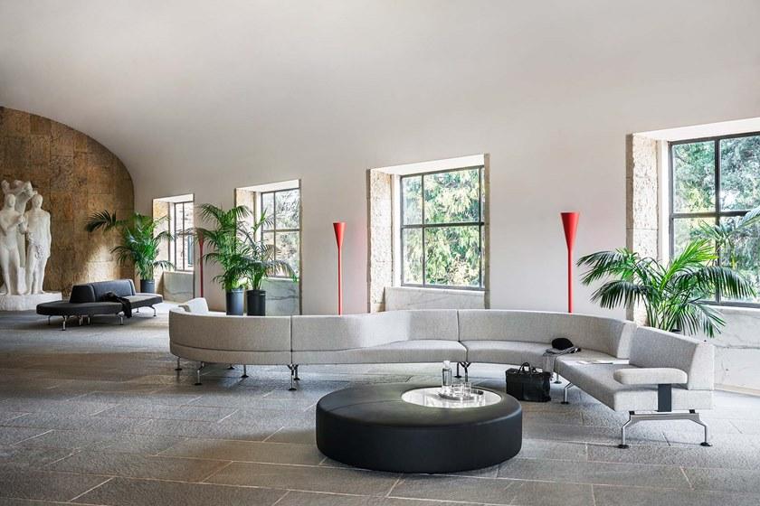 Tacchini Модульная тканевая скамья со спинкой sun-id-1443769 - Вид №3