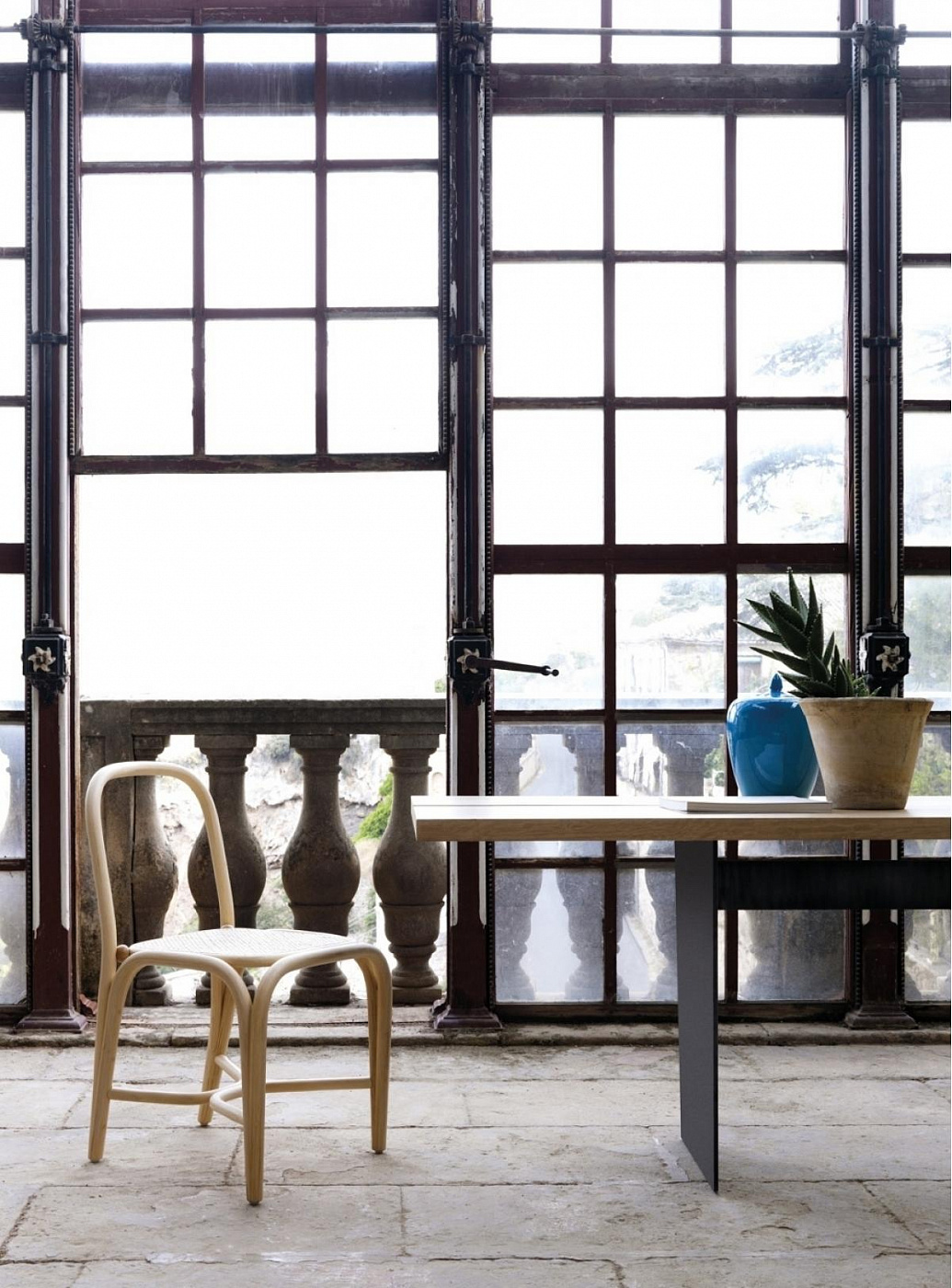 007942 Обеденный стул из ротанга Expormim Fontal