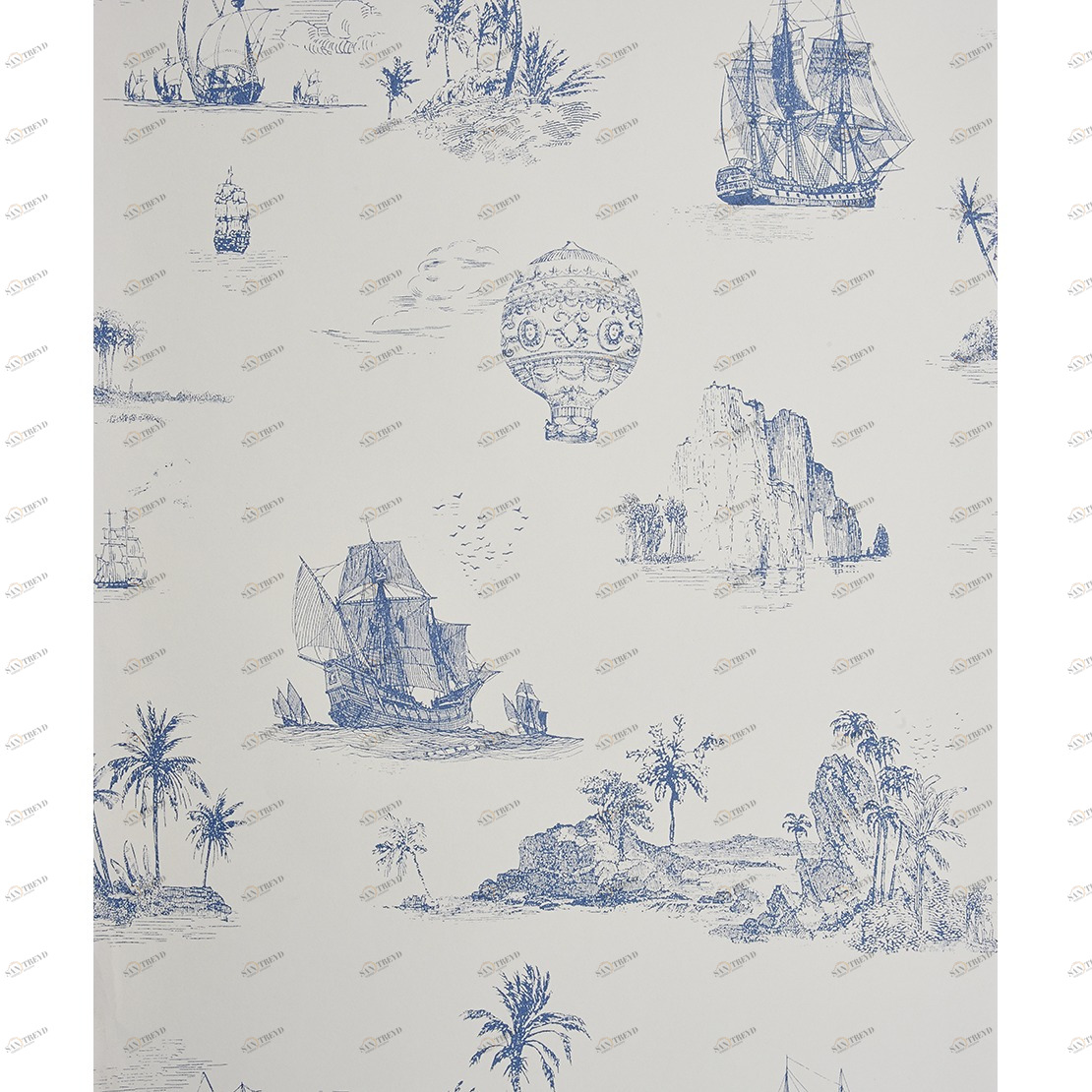 Рулон обоев CHANTILLY CHT22956505. Основа нетканый материал Casadeco