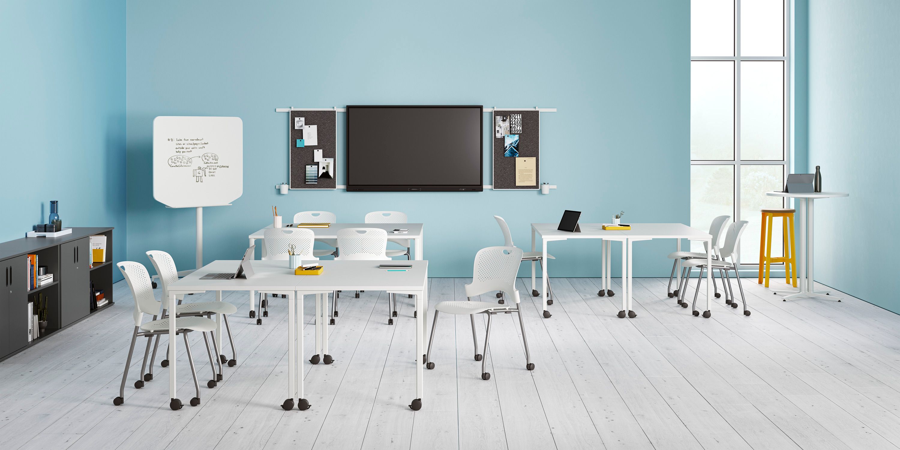 Модульный рабочий стол Herman Miller Everywhere ARCH-00057708 - Вид №13