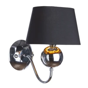 Бра Turandot 1xE14x40 Вт, металл/пластик, цвет хром/мультиколор