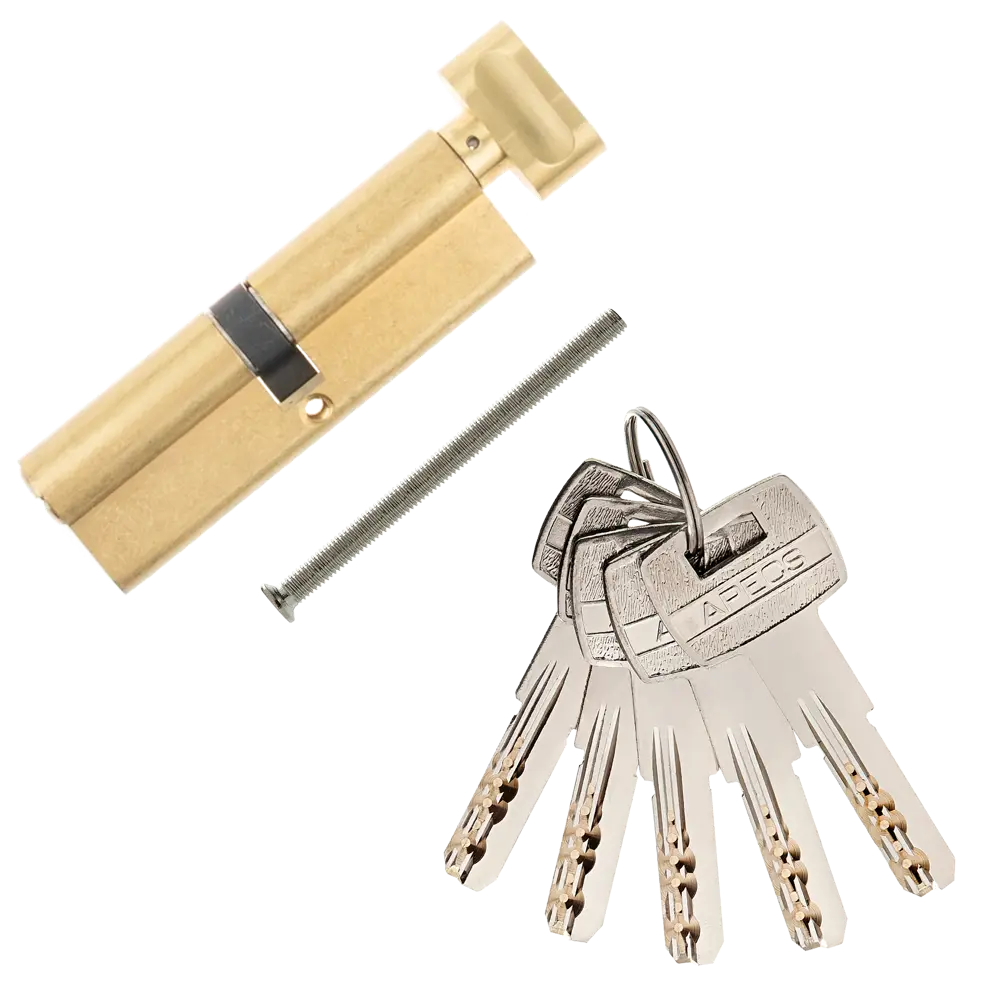 Цилиндровый механизм APECS Pro LM-100-C-G с защитой от взлома 84168061 SM STLM-0046673 - Вид №1