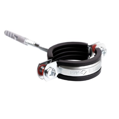 RUS.833.12 Кронштейн для труб стальной с резиновым уплотнением Valtec 4", 107–116 мм  - Вид №3