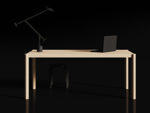 Рабочий стол из массива дерева