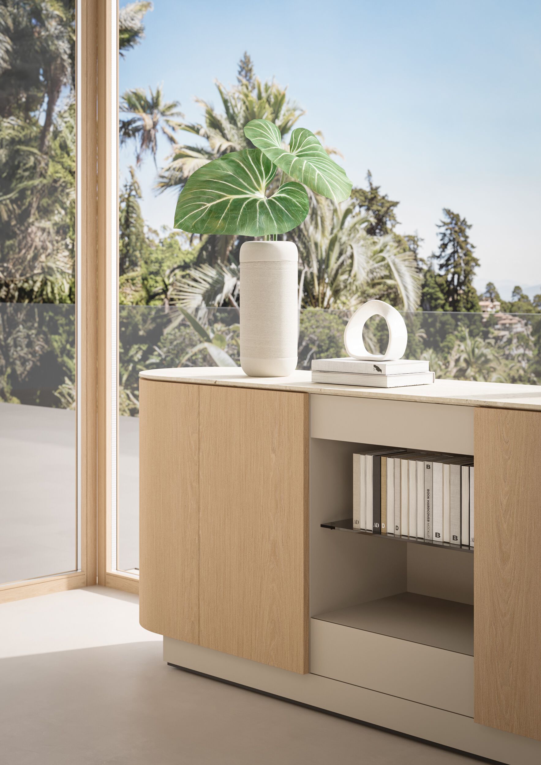 Шкаф из дуба с распашными дверями PROF Dea ARCH-00116449 - Вид №39