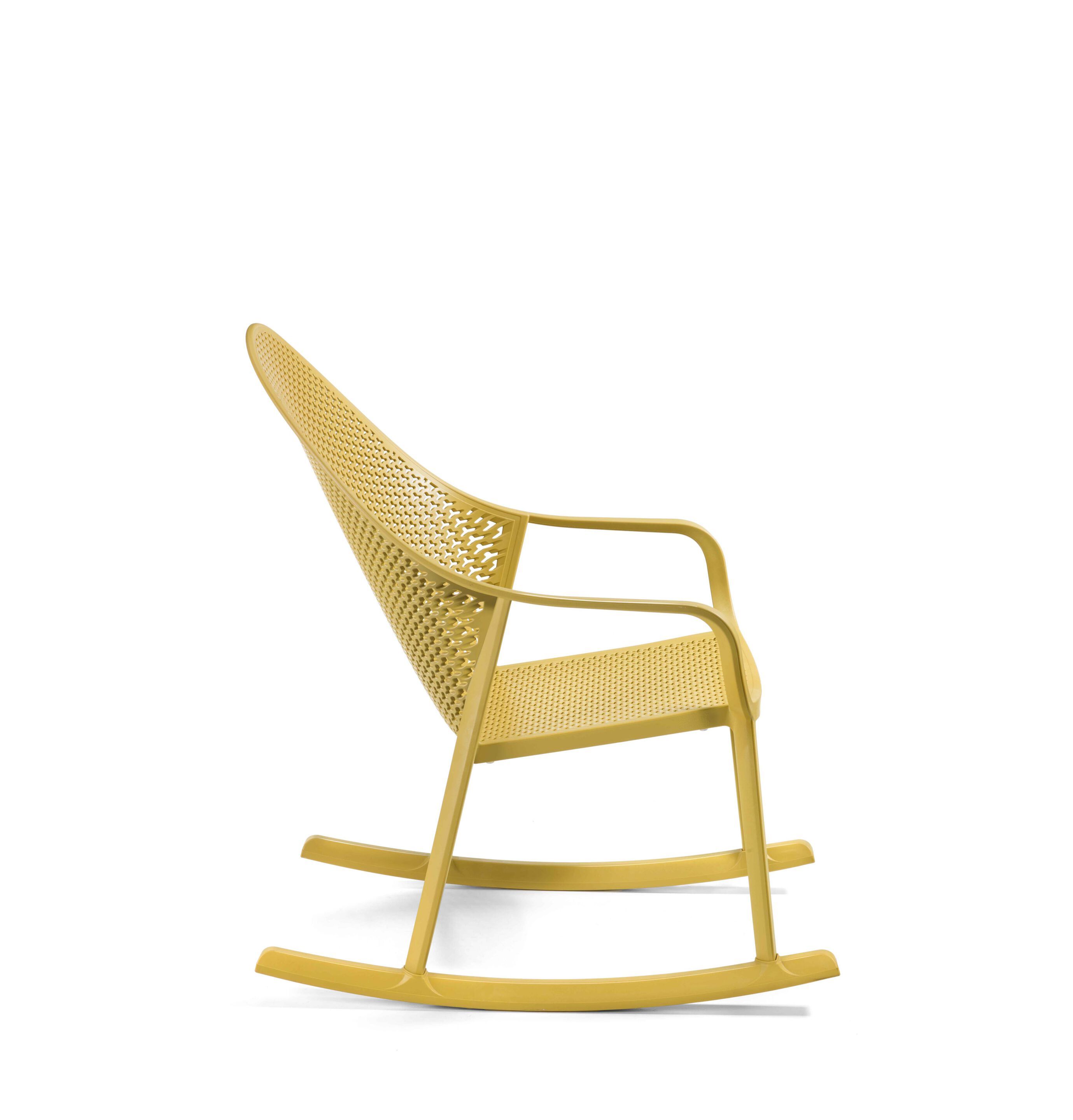 Кресло-качалка из инженерного пластика GABER Gianet ARCH-00117928 - Вид №2