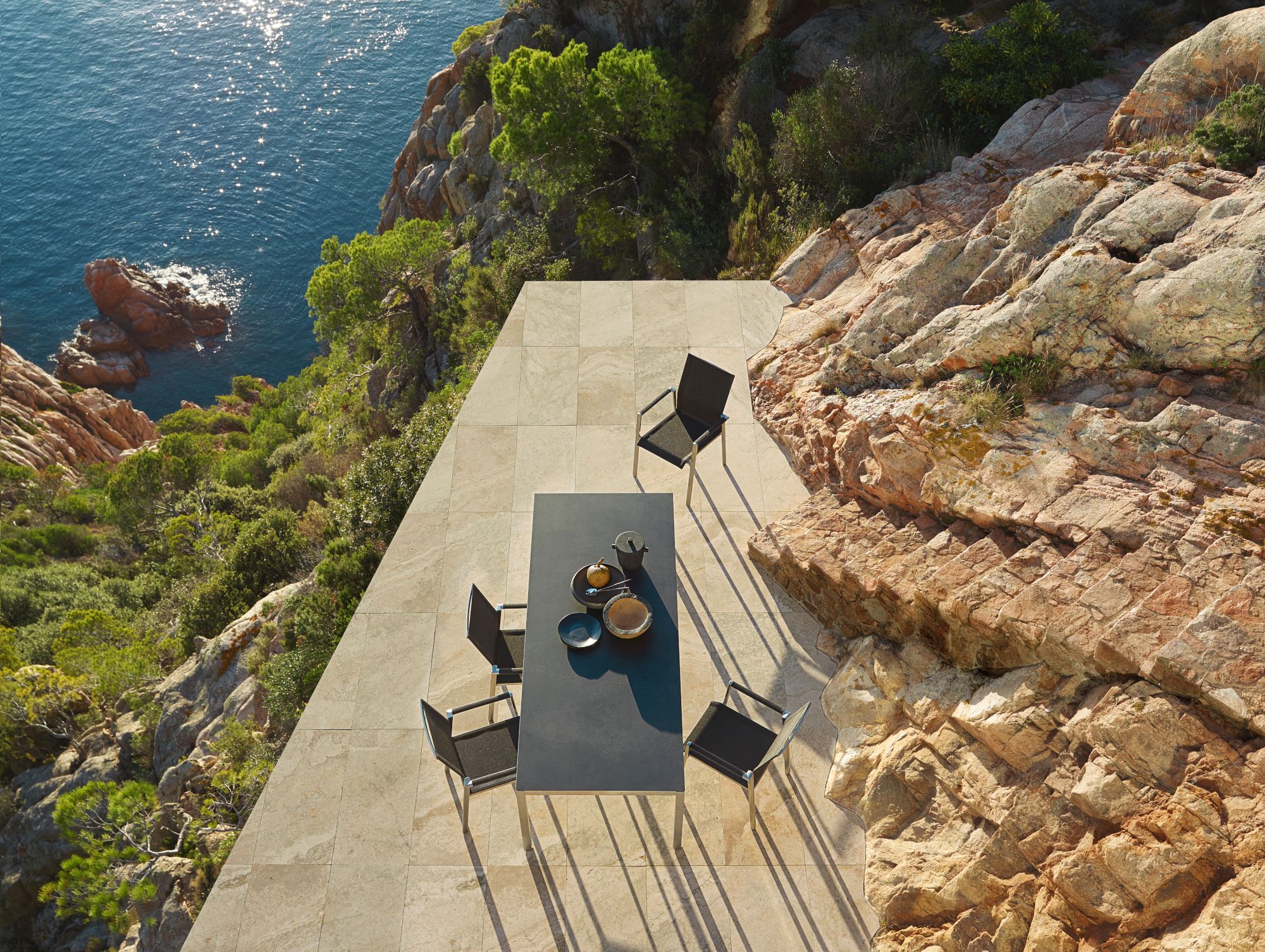 Тканевый садовый стул с подлокотниками solpuri танец ARCH-00090181 - Вид №3