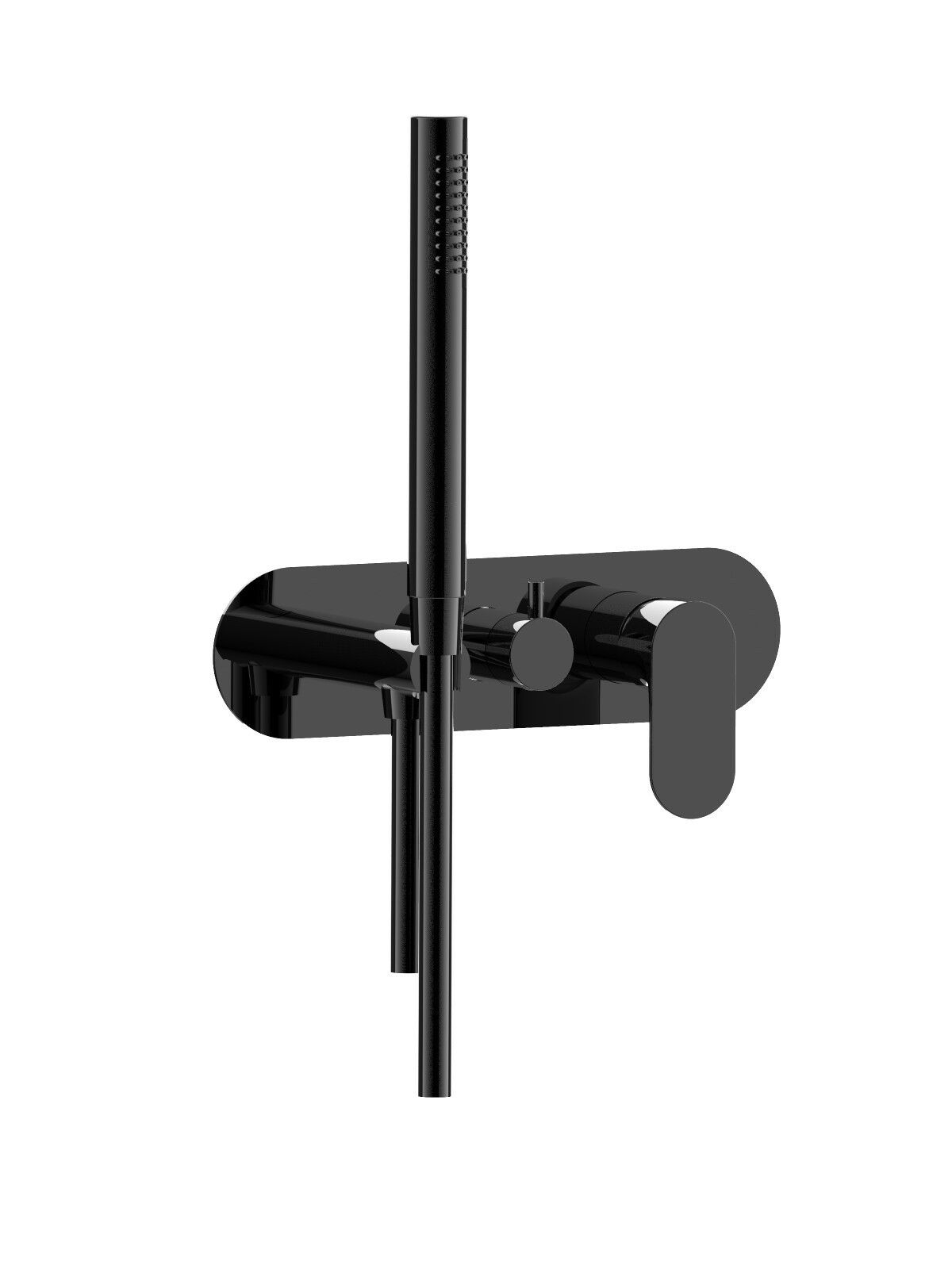 Однорычажный смеситель для душа с 3 отверстиями и ручным душем Rubinetterie Frattini отдельная эстетика ARCH-00107226 - Вид №15