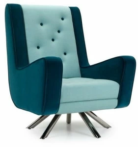 Adrenalina Кресло из ткани с подлокотниками Gulp