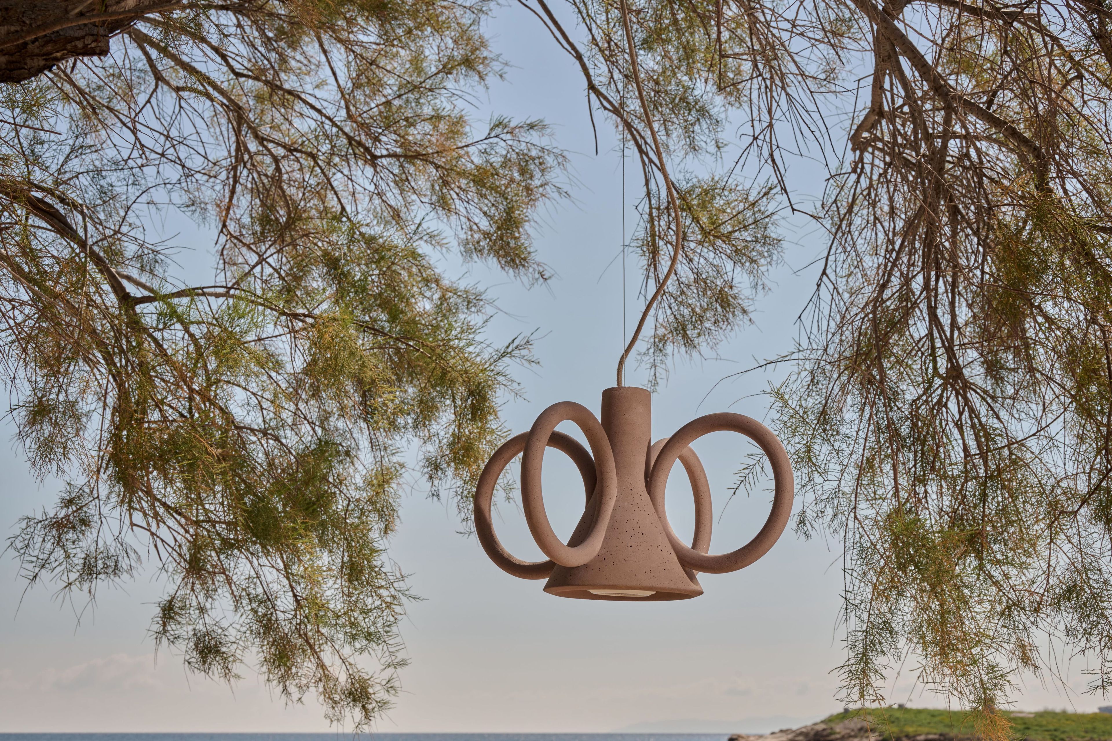 Цемент подвесной светильник URBI et ORBI Medius Terra ARCH-00134573