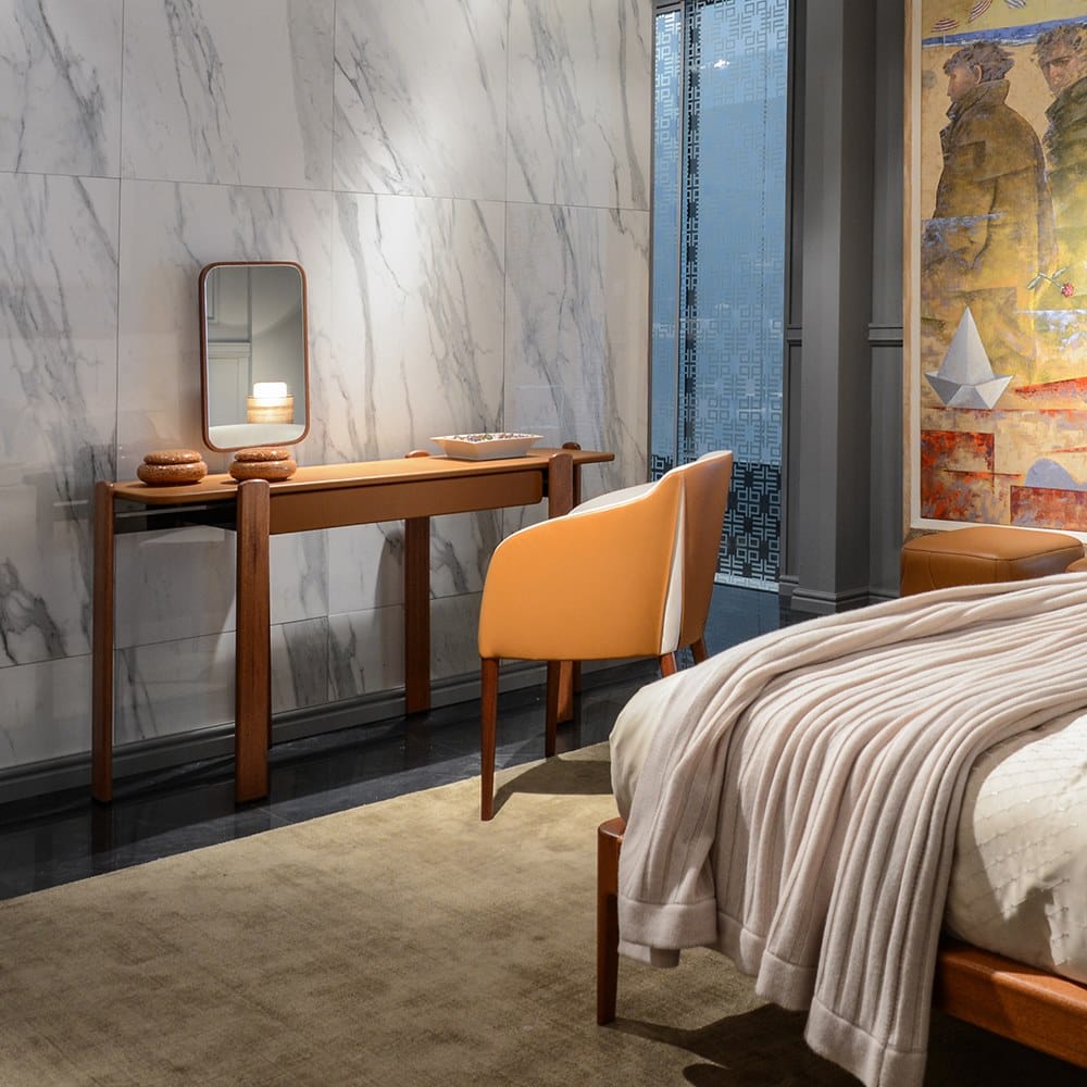 Мягкий стул из оленьей кожи с подлокотниками Formitalia ARCH-00073369 - Вид №4