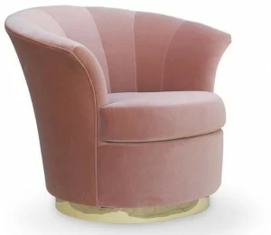 KOKET Бархатное кресло с подлокотниками Besame