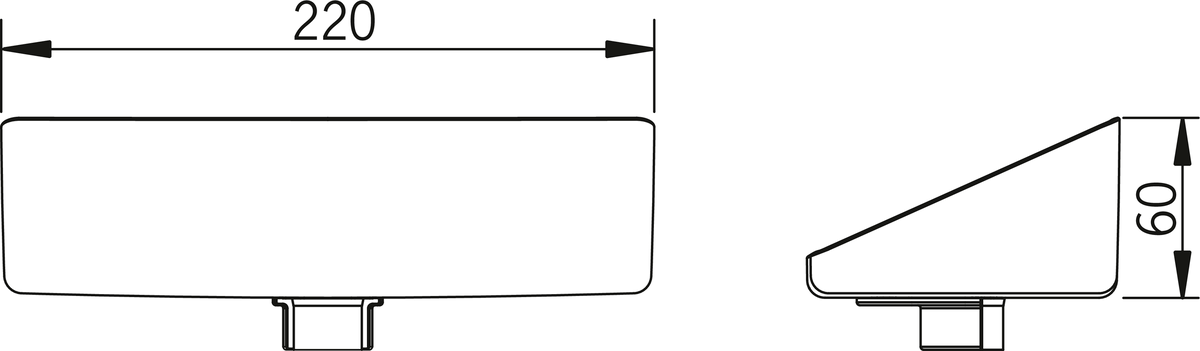 Oras 272060 Мыльница 272060 Optima Прозрачный  - Вид №1