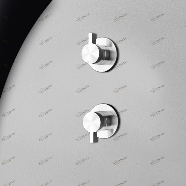 Смеситель для душа сталь глянцевая TOOX Radomonte TXQ9L