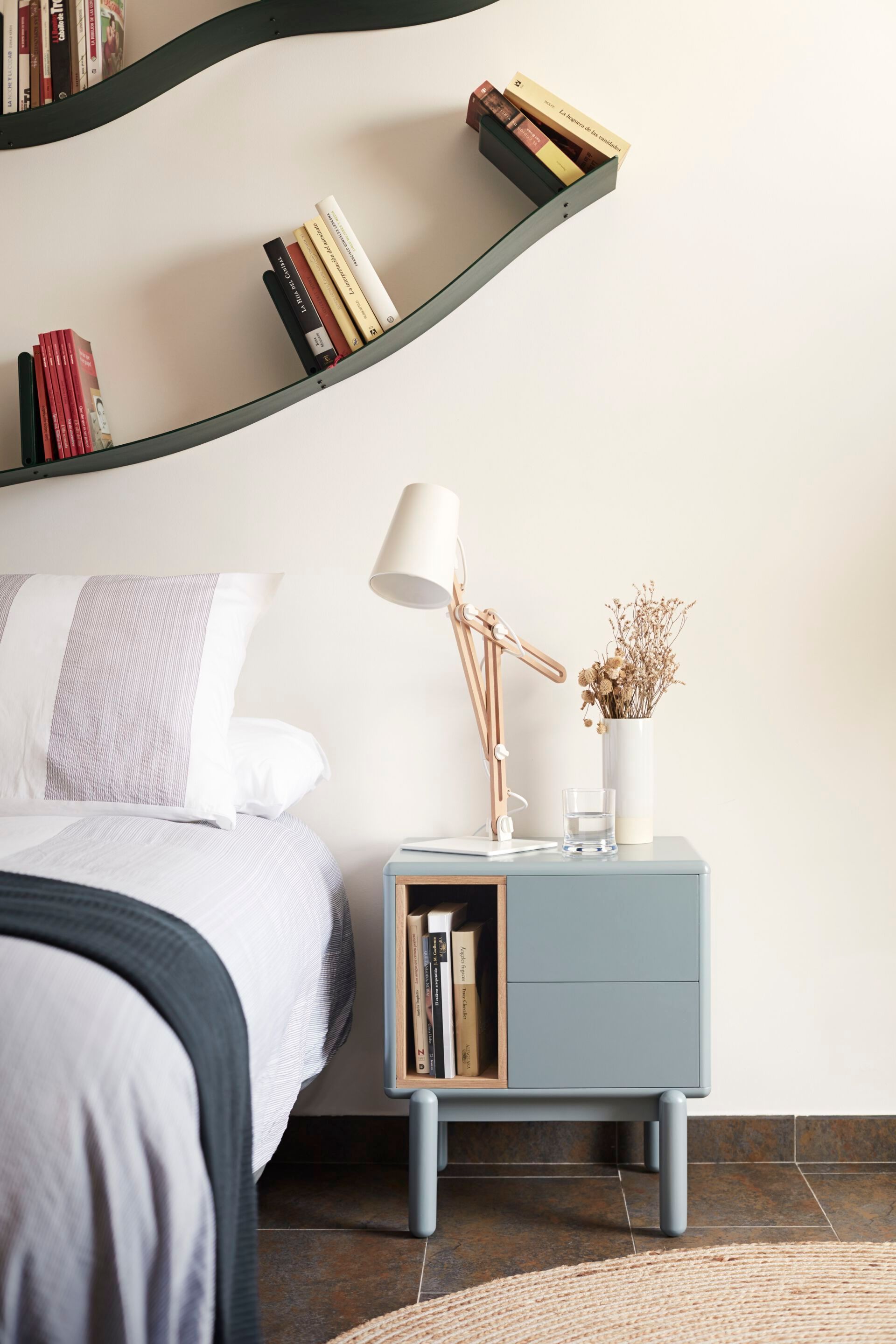 Прямоугольная прикроватная тумбочка из МДФ с ящиками TEULAT Corvo ARCH-00038420 - Вид №18