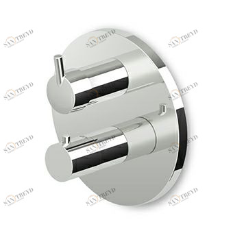 ZSB800 - R97800 Встраиваемый термостатический смеситель для душа 1/2 "с запорным клапаном, для универсального встраиваемого корпуса Zetasystem R97800. Zucchetti Simply Beautiful 