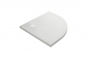 MCBATH Malenke Ángular Cover 100x100 Полукруглый белый