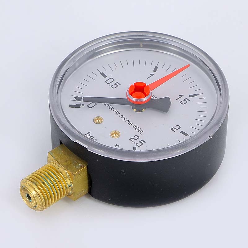 Манометр радиальный 1/4" 63 мм EMMETI 2,5 бар 00612003