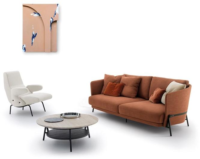 arflex Диван из ткани Cradle sun-id-1361394 - Вид №6