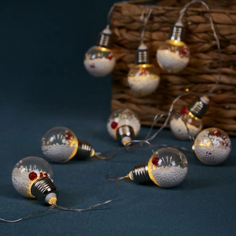 88943036 Электрогирлянда Лампочки 20x0.5 м теплый белый свет STLM-0960566 Santreyd  - Вид №1