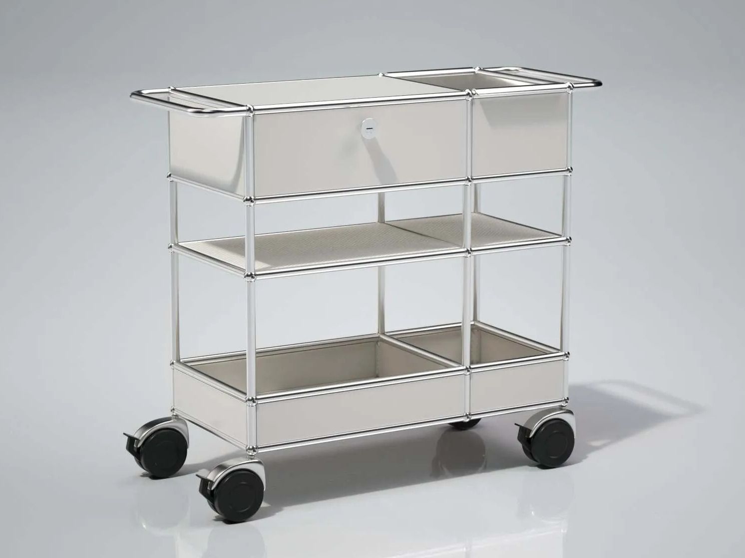 Стальная барная тележка USM TESSELLATE ARCH-00038694