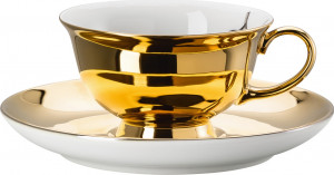 10640503 Rosenthal Чашка кофейная с блюдцем Rosenthal Чилла Мареа, фарфор Фарфор