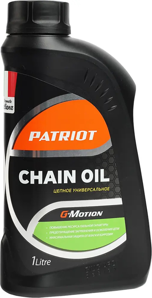 Масло для пильных цепей Patriot G-Motion Chain Oil 1 л 82977272
