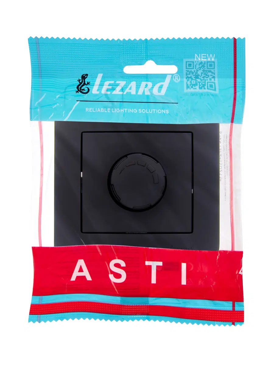 ASTI Диммер для LED ламп черный бархат LEZARD 7081-4242-163 - Вид №5