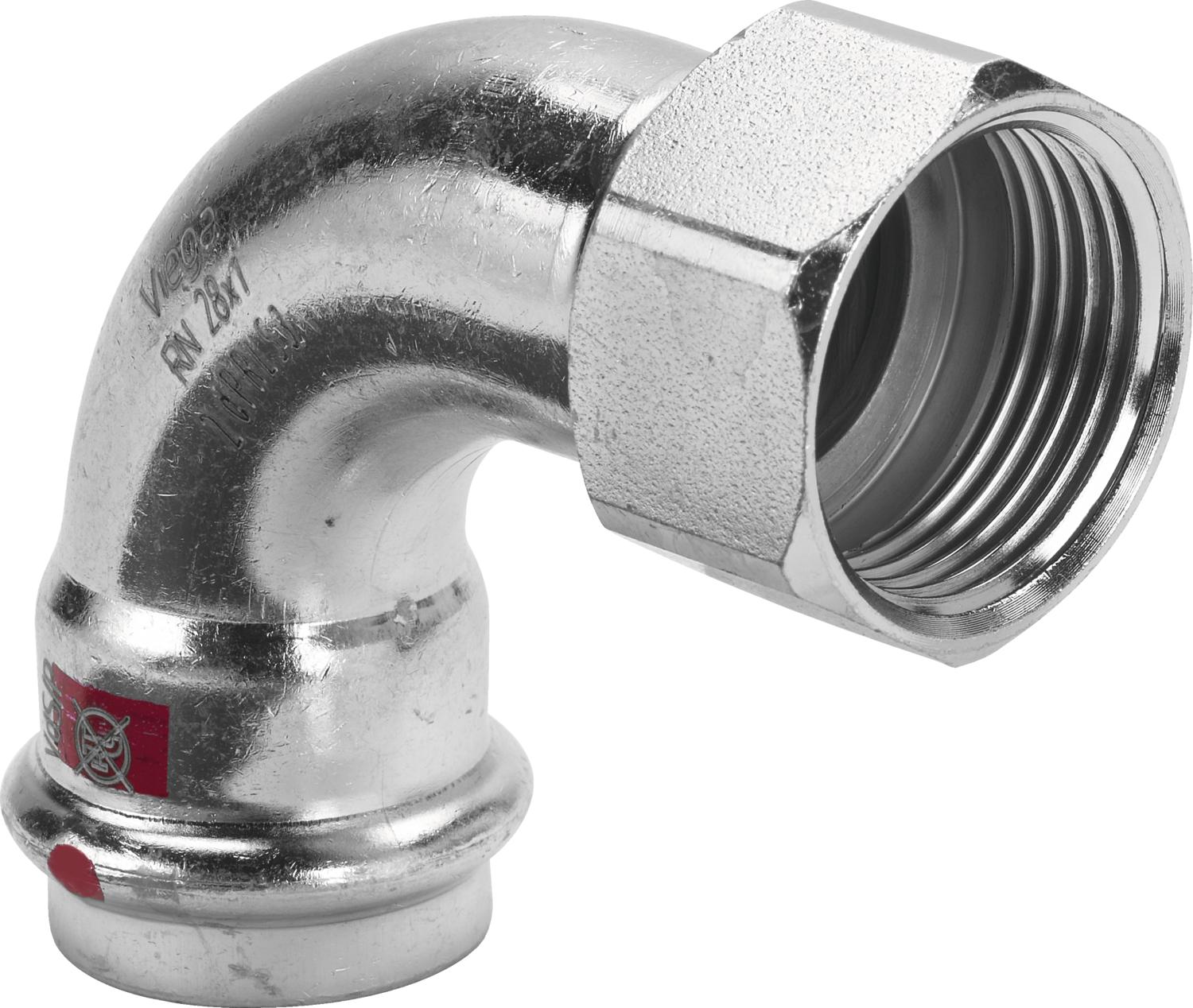 Viega Угольник переходной 90° Prestabo 1114.5 (601324) 601 324