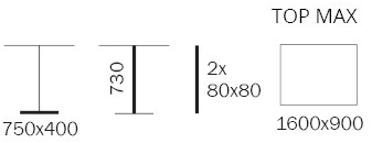 Pedrali Прямоугольный стол под договор Inox sun-id-1353871 - Вид №4