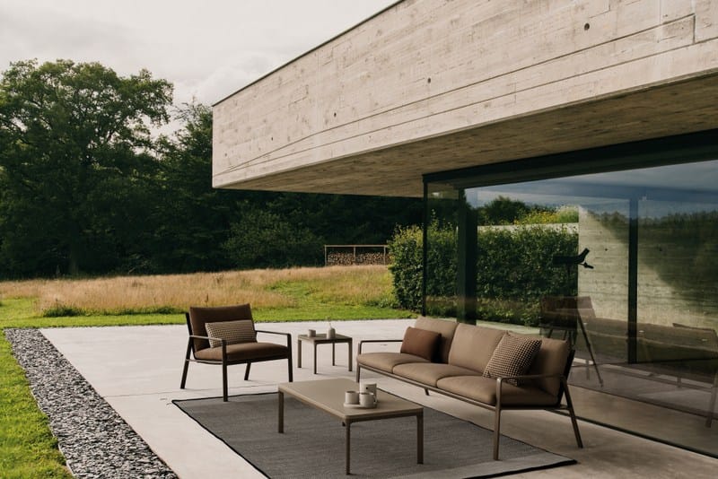 3-местный тканевый садовый диван Kettal Park Life ARCH-00080051 - Вид №3