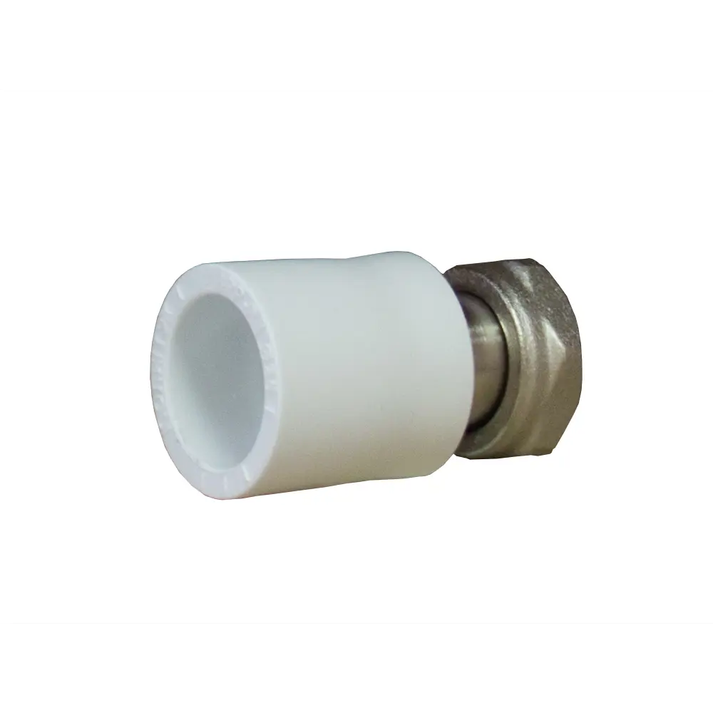Муфта комбинированная Политэк 3/4" с накидной гайкой для полипропиленовых труб 86689645 STLM-1575212 - Вид №2