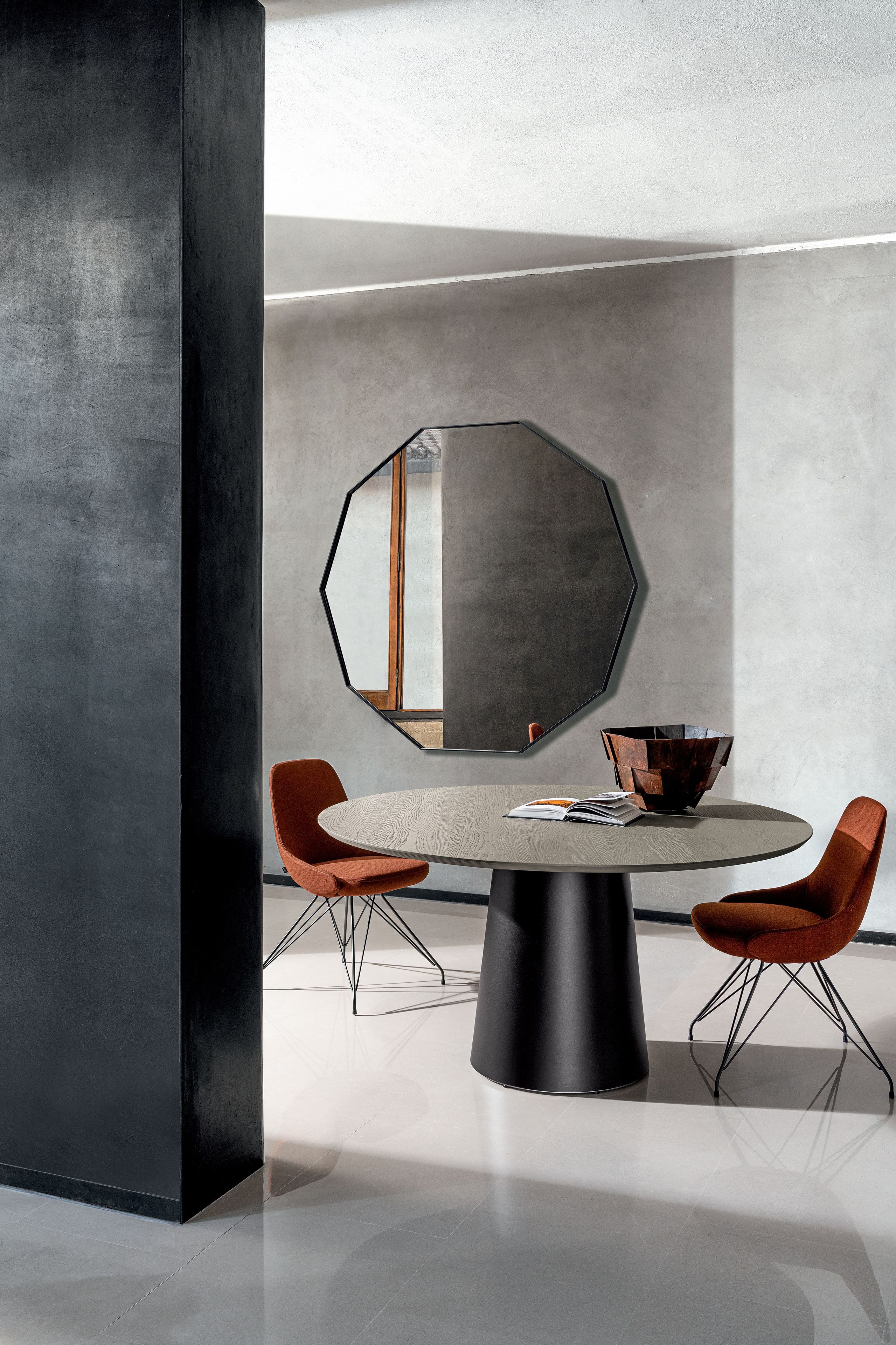 Круглый стеклянный стол Sovet Italia ARCH-00112878 - Вид №8