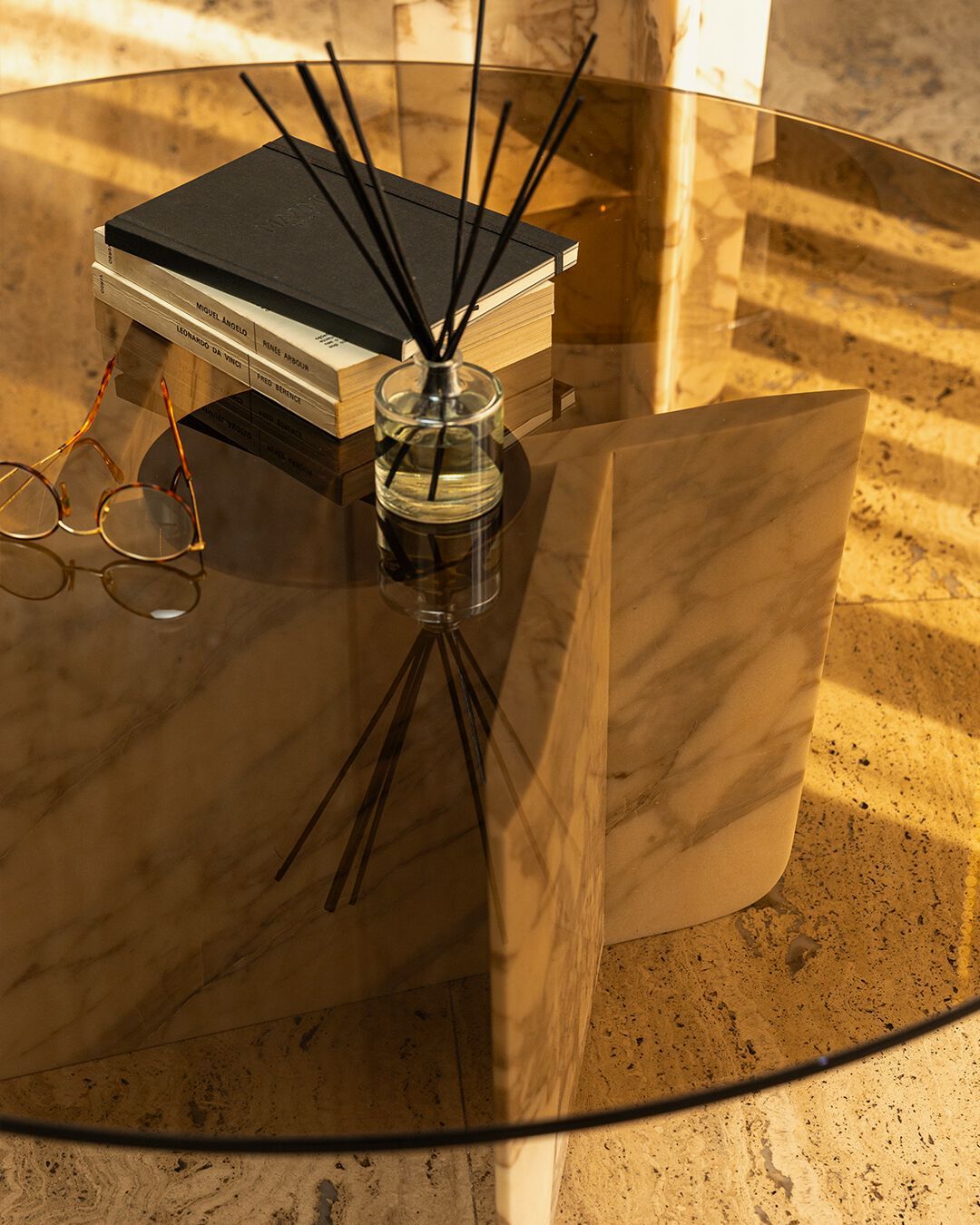 Мраморный журнальный столик Maami Home Quina ARCH-00064068 - Вид №5