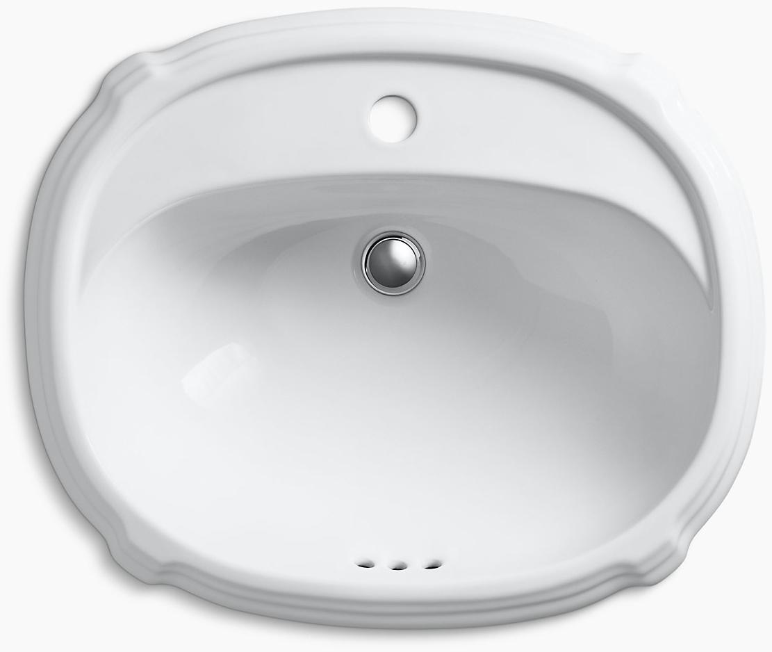 K-2189-1-96 Накладная раковина на столешницу  прямоугольная Kohler  - Вид №2