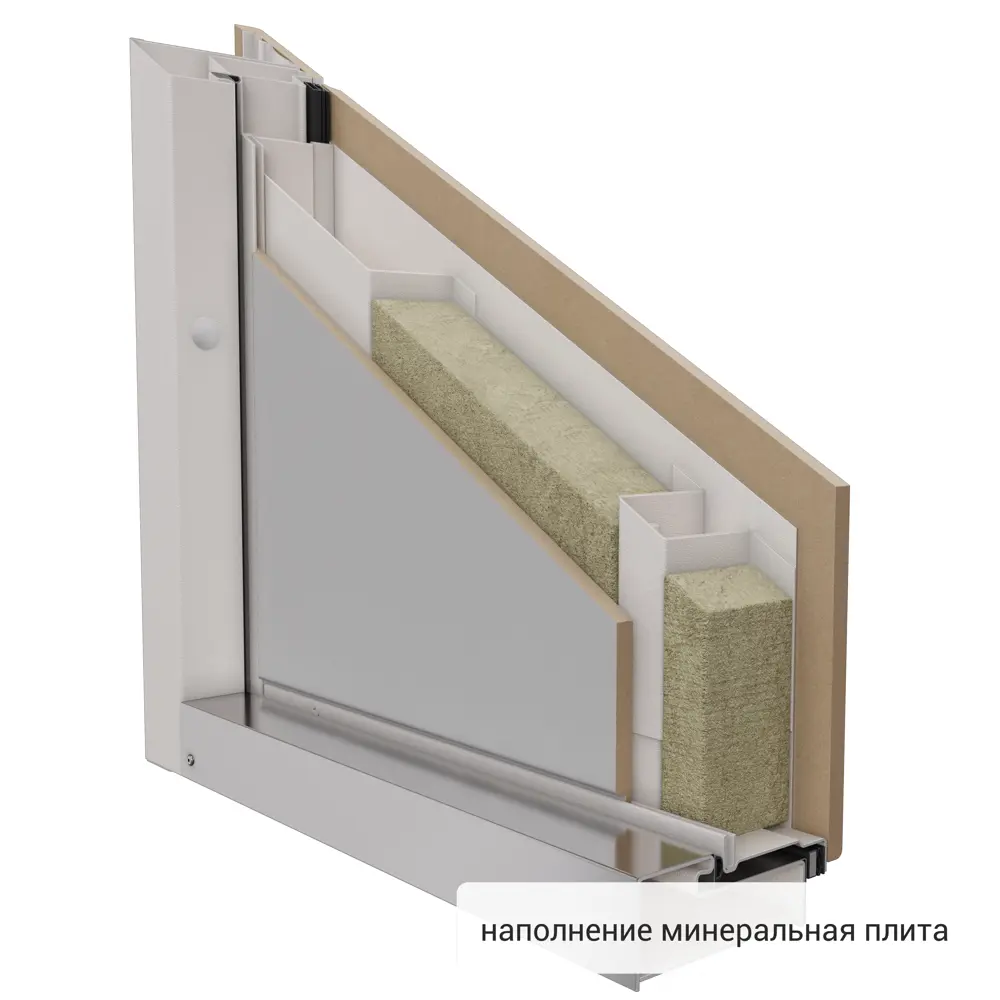 Дверь входная металлическая Фолд тэя 880 мм правая цвет серый TOREX STLM-2042415 - Вид №14