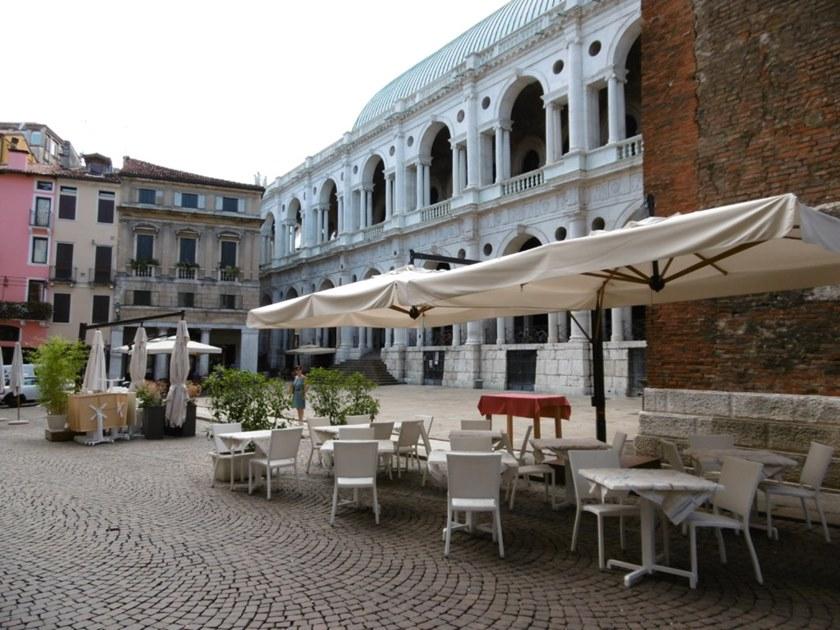 Scolaro Parasol Двойной зонт с боковой стойкой Wood C3570 wdo/c3060 wdo - Вид №1