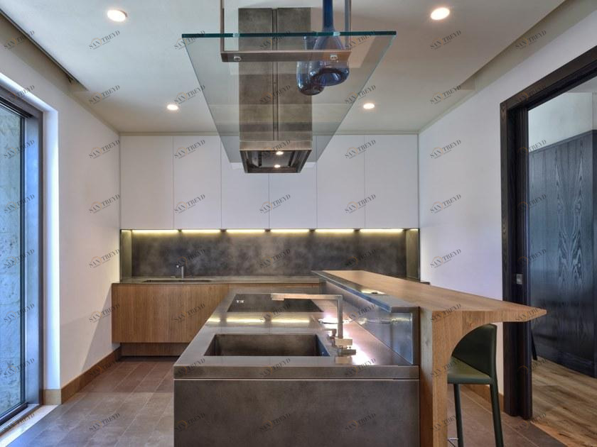 Maiullari Кухня из стали на заказ Wing sun-id-1491486