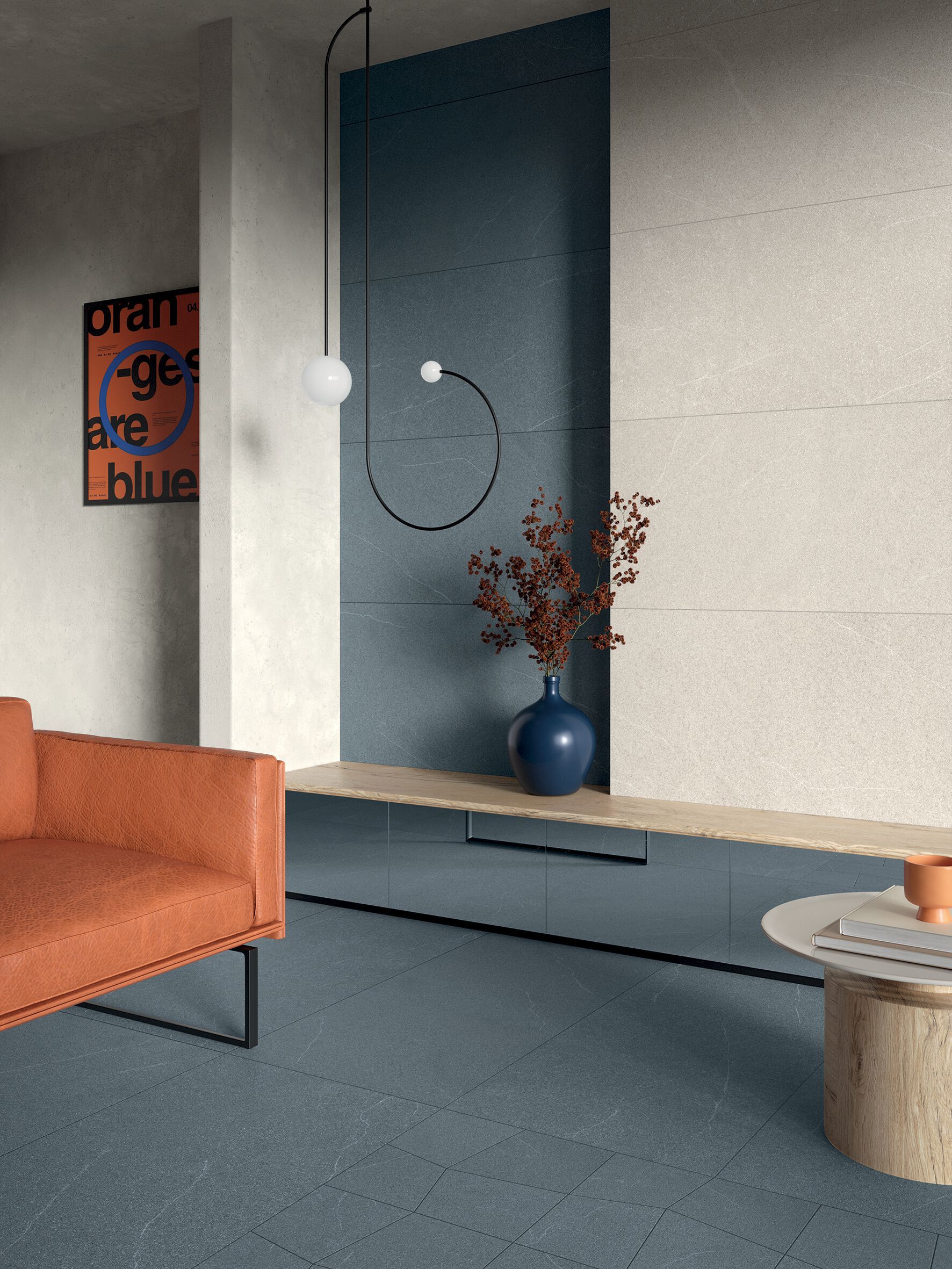 Пол / керамогранит с эффектом цемента MARINER Limeblend ARCH-00077683 - Вид №2