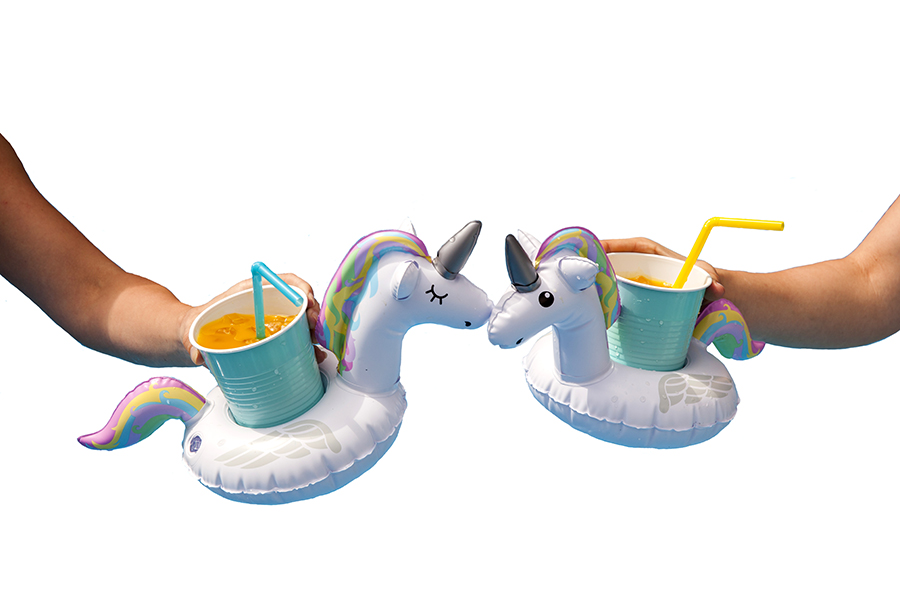 BMDFUN Набор подстаканников для бассейна , unicorn, 2 шт BigMouth  - Вид №4
