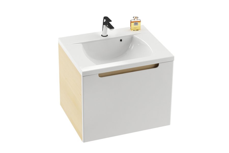 XJD01170000 Подвесная раковина настенная овальная Ravak  белая  - Вид №1