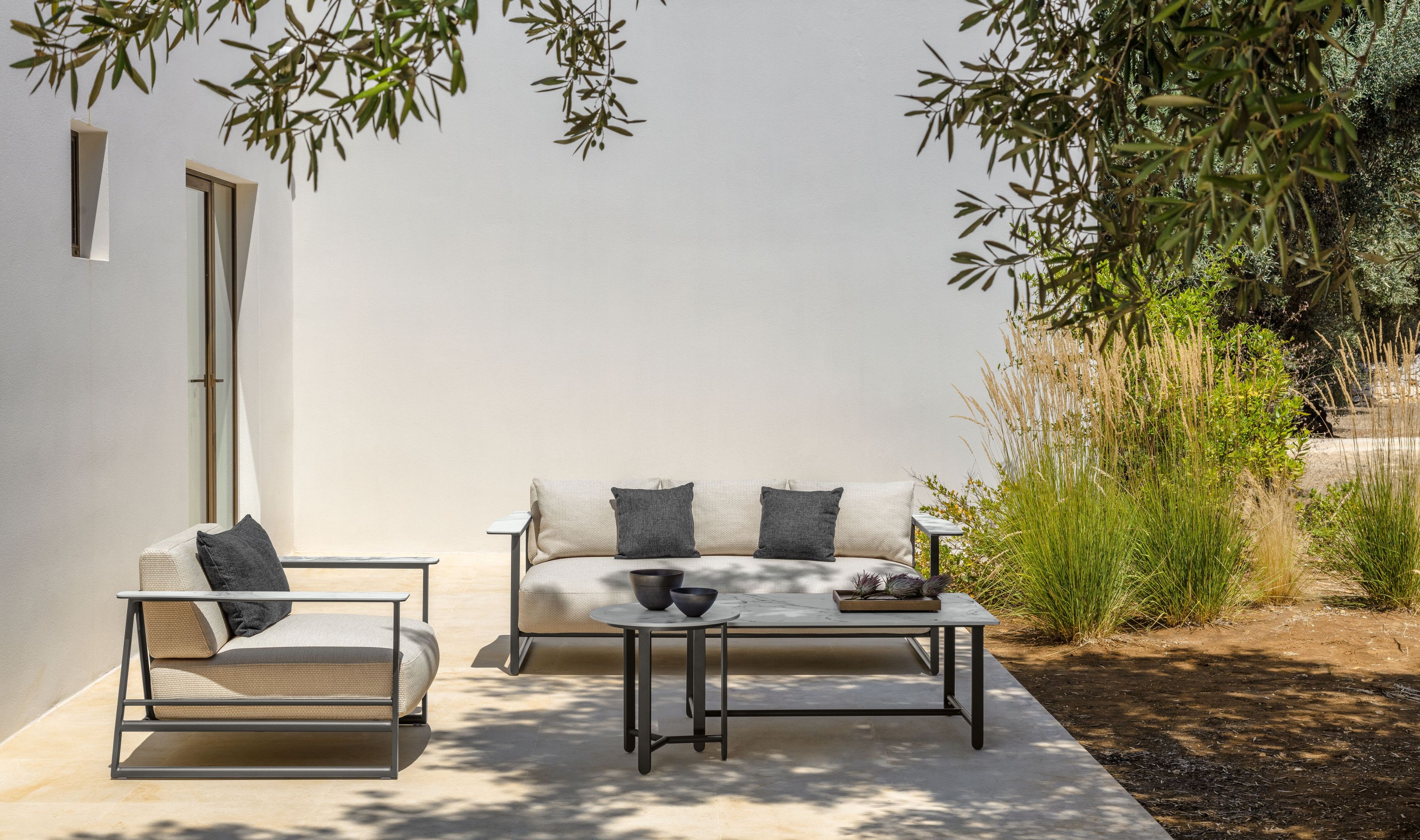 Прямоугольный садовый столик из керамогранита Talenti Riviera ARCH-00098010 - Вид №2