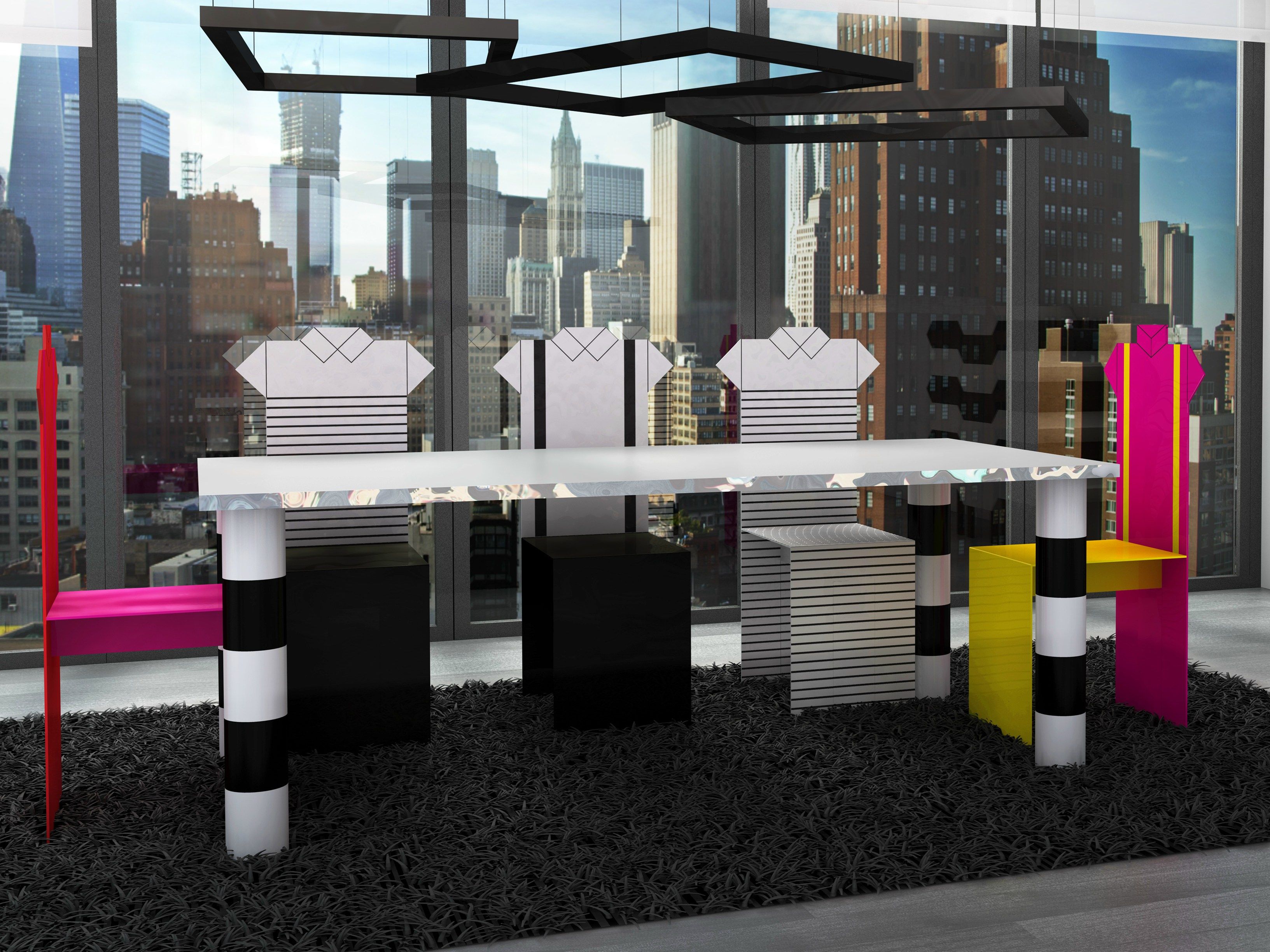 Алюминиевый стул с высокой спинкой altreforme Festa Mobile ARCH-00011748 - Вид №1