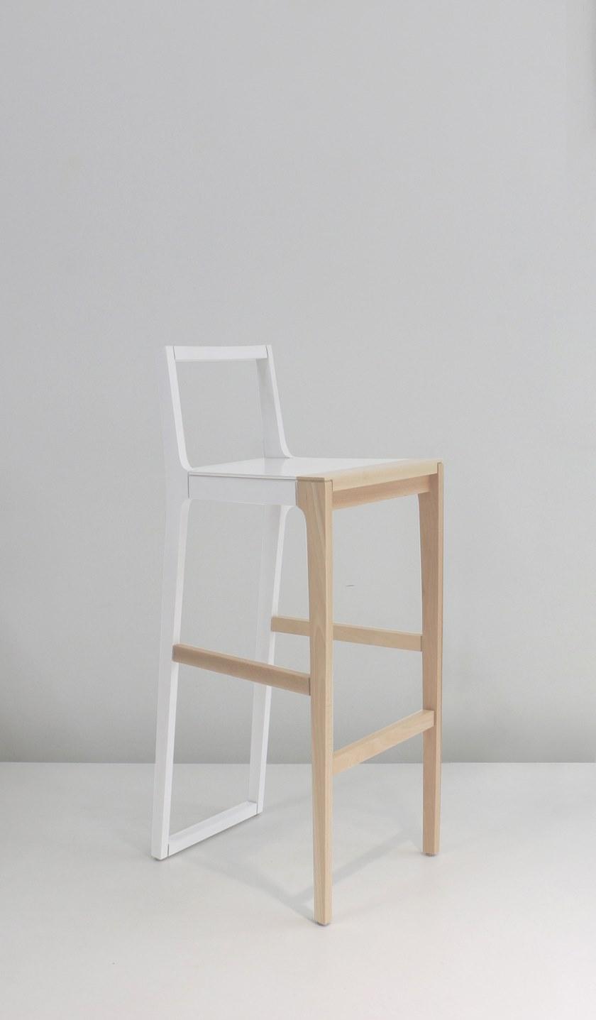 Branca Lisboa Барный стул из фанеры Skin sun-id-1512347 - Вид №2