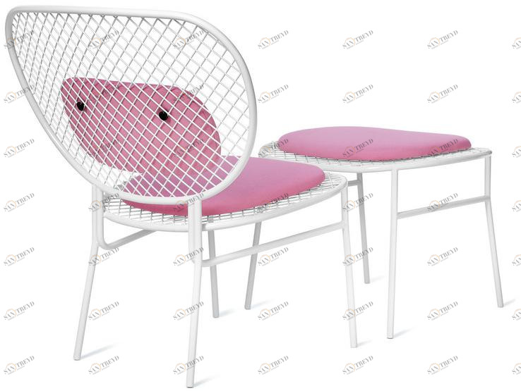 Nola Industrier Кресло из стали с порошковым покрытием Wimbledon sun-id-1418633